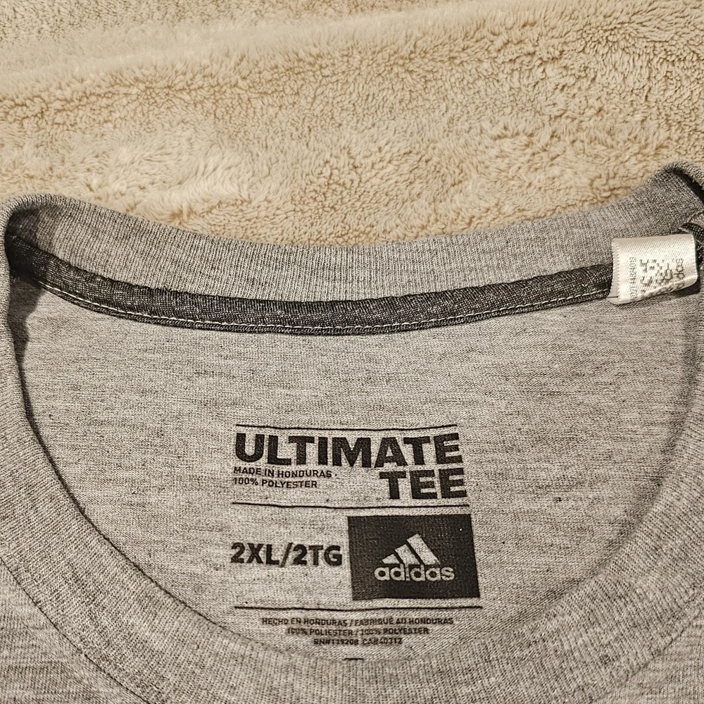 Adidas Gray Miami‎ Hurricanes T-Shirt Size 2XL
